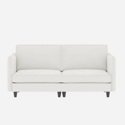 Christopher Knight Home - Hadley 74.27 Loveseat Sofa with Mid-Century Modern Design