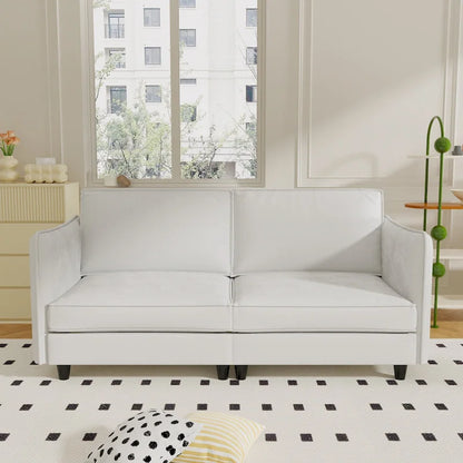 Christopher Knight Home - Hadley 74.27 Loveseat Sofa with Mid-Century Modern Design