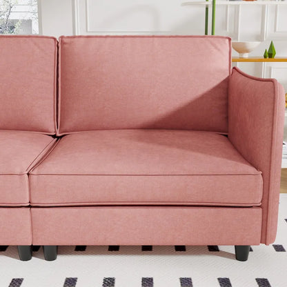 Christopher Knight Home - Hadley 74.27 Loveseat Sofa with Mid-Century Modern Design