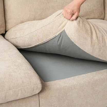 Oversized Modular Sofa with Pillows, Linen Blend Fabric Minimalist Deep Seat Sofa Couches for Living Room, Khaki