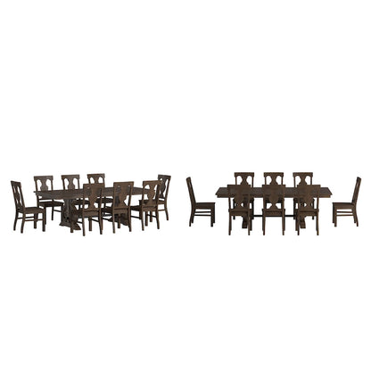Vikos Wood Extendable Dining Set