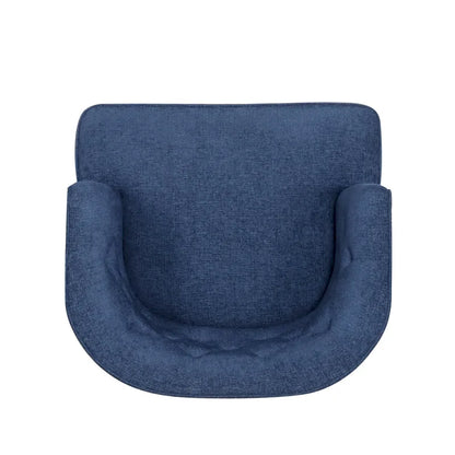 Clough Fabric or Faux Leather Tufted Accent Chair by Christopher Knight Home