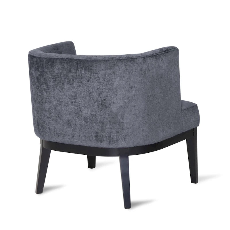 Clough Fabric or Faux Leather Tufted Accent Chair by Christopher Knight Home