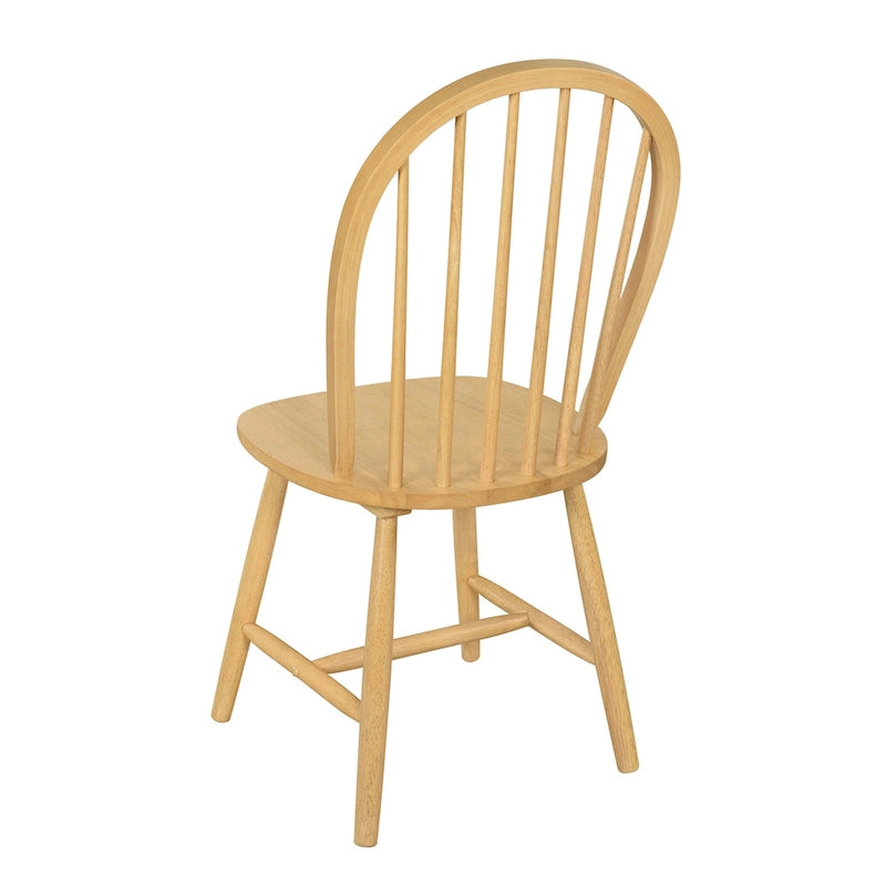 Declan Farmhouse High Back Spindle Dining Chairs (Set of 2) by Christopher Knight Home - 36H