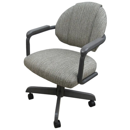 Swivel Tilt Kitchen Caster Chair with Wheels M-79 - 18 inch Seat