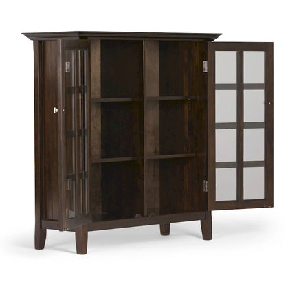 WYNDENHALL Normandy 39-in. Solid Wood Storage Cabinet - 39w x 17d x 42.2h