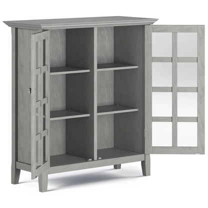 WYNDENHALL Normandy 39-in. Solid Wood Storage Cabinet - 39w x 17d x 42.2h