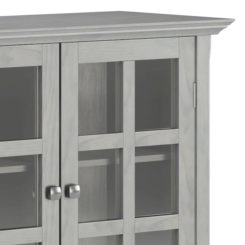WYNDENHALL Normandy 39-in. Solid Wood Storage Cabinet - 39w x 17d x 42.2h