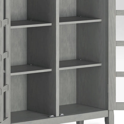 WYNDENHALL Normandy 39-in. Solid Wood Storage Cabinet - 39w x 17d x 42.2h