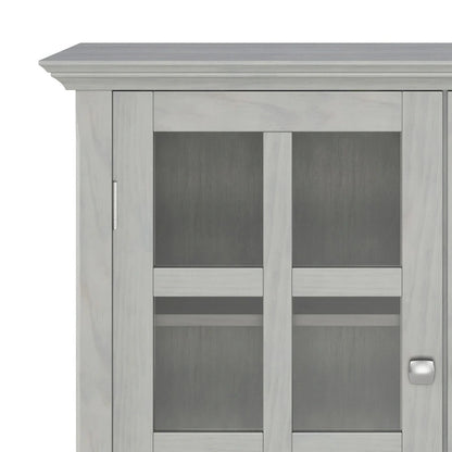 WYNDENHALL Normandy 39-in. Solid Wood Storage Cabinet - 39w x 17d x 42.2h