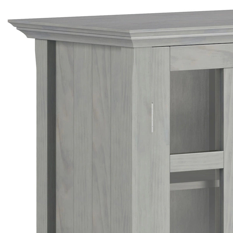 WYNDENHALL Normandy 39-in. Solid Wood Storage Cabinet - 39w x 17d x 42.2h