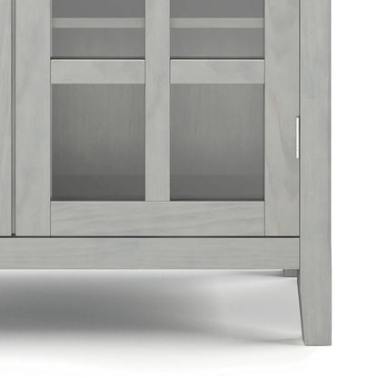 WYNDENHALL Normandy 39-in. Solid Wood Storage Cabinet - 39w x 17d x 42.2h