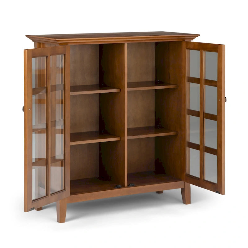 WYNDENHALL Normandy 39-in. Solid Wood Storage Cabinet - 39w x 17d x 42.2h