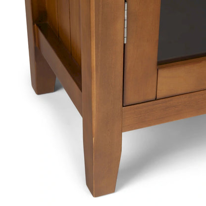WYNDENHALL Normandy 39-in. Solid Wood Storage Cabinet - 39w x 17d x 42.2h