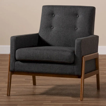 Mid-Century Lounge Chair by Baxton Studio