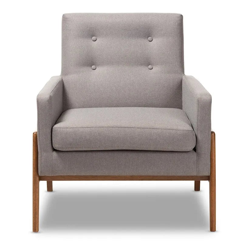 Mid-Century Lounge Chair by Baxton Studio