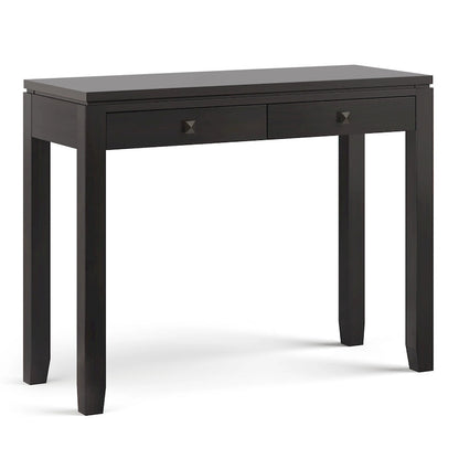 WYNDENHALL Essex SOLID WOOD 38 inch Wide Contemporary Console Sofa Table - 38 Inches wide