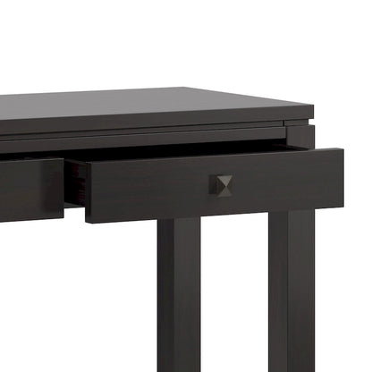 WYNDENHALL Essex SOLID WOOD 38 inch Wide Contemporary Console Sofa Table - 38 Inches wide