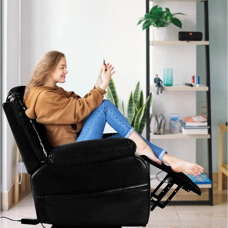 Electric Power Lift Recliner Chair Sofa, Remote Controlled Power Lift Chair, Comfortable Power Lift Recliners for Elderly