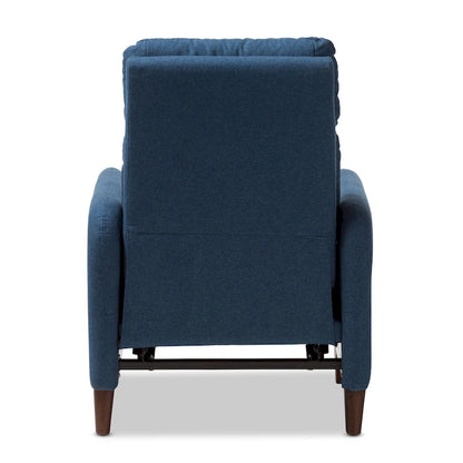 Mid-century Fabric Recliner by Baxton Studio