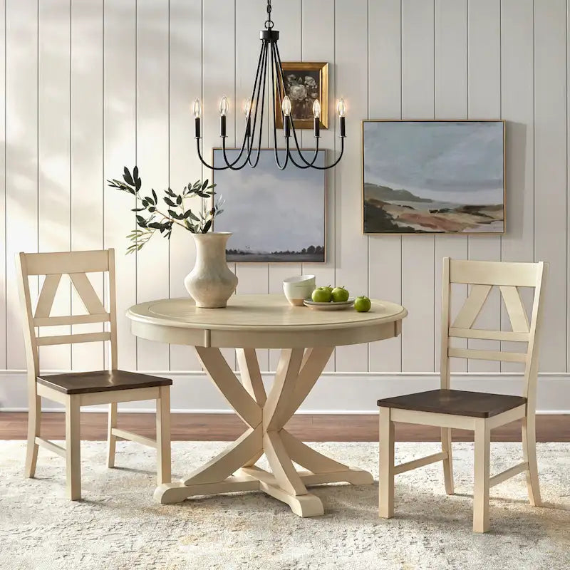 Simple Living Vintner Country Style Dining Chairs (Set of 2)