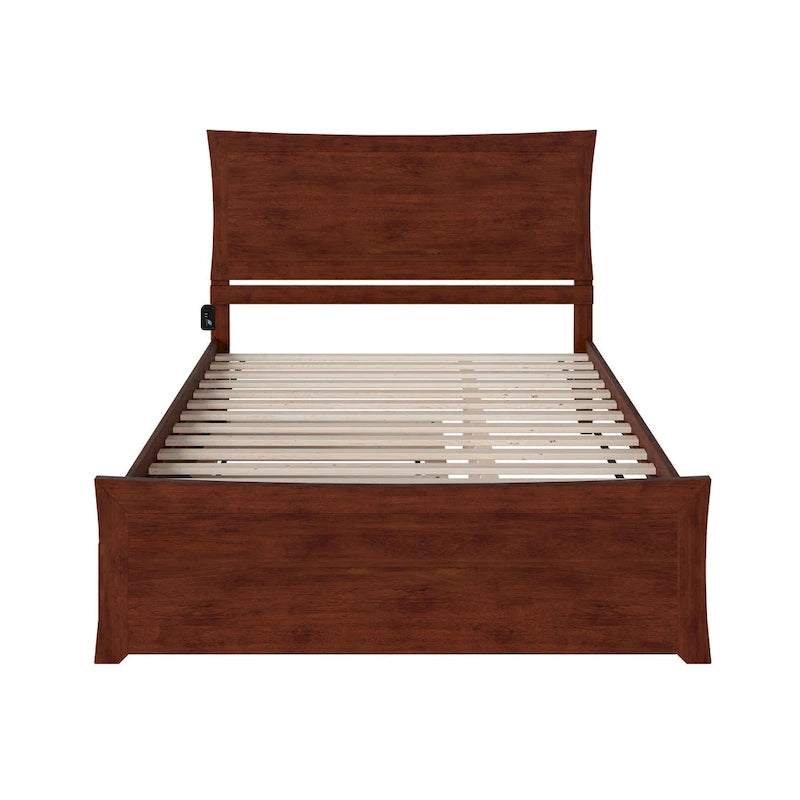 AFI Metro Platform Bed with Matching Footboard & Trundle