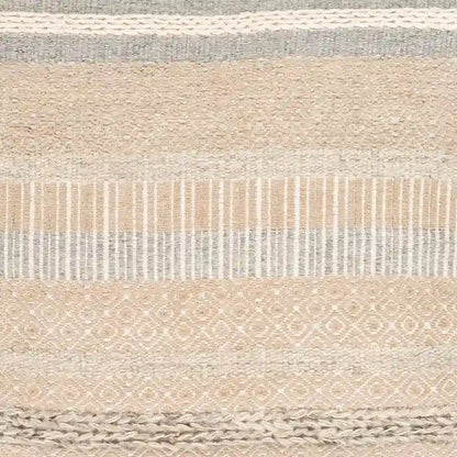 Attia Farmhouse Patchwork 24-inch Square Pouf
