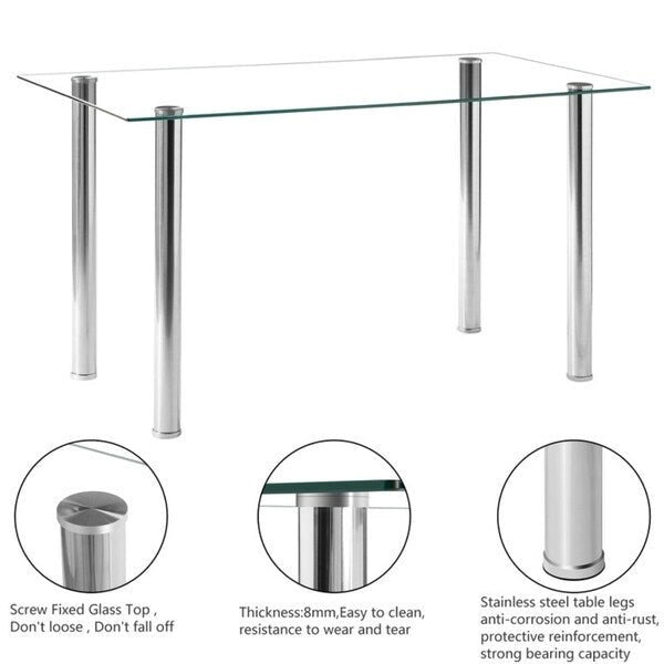 Silver Orchid Millner 7-piece Dining Set