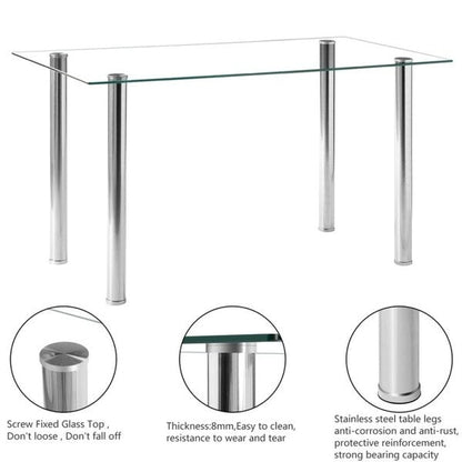 Silver Orchid Millner 7-piece Dining Set