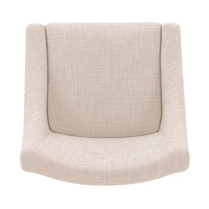 Voyager Button Tufted Slope Arm Linen Dining Chair (Set of 2) by iNSPIRE Q Artisan