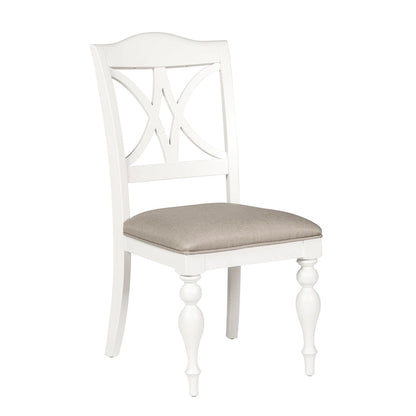 Summer House Oyster White 6 Piece Rectangular Table Set