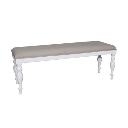 Summer House Oyster White 6 Piece Rectangular Table Set