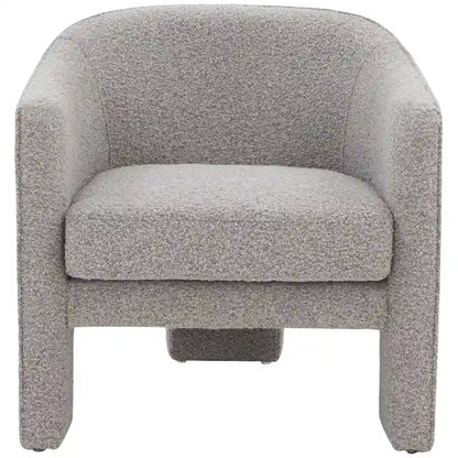 SAFAVIEH Couture Evchen Velvet Accent Chair - 30 W x 28 L x 30 H - 30Wx28Dx30H