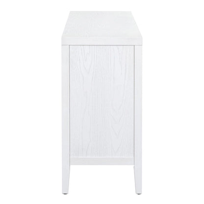 Retro Sideboard door with Circular Groove Design cabinets - N/A