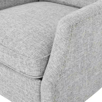 Traditional Fabric Recliner Chairs with Studded Border by Christopher Knight Home