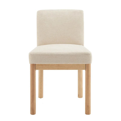 Bloomfield Chenille Low-Back / High-Back Dining Side Chair (Set of 2)