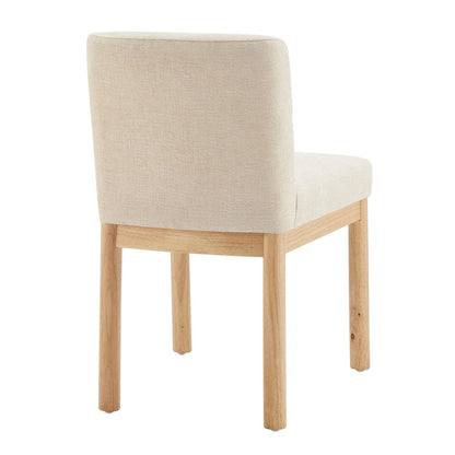 Bloomfield Chenille Low-Back / High-Back Dining Side Chair (Set of 2)