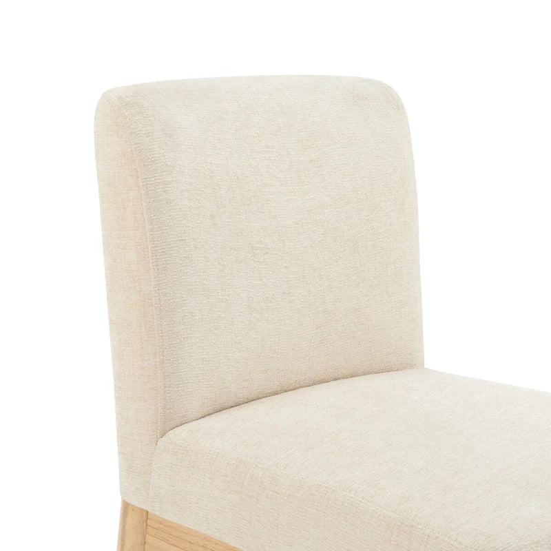 Bloomfield Chenille Low-Back / High-Back Dining Side Chair (Set of 2)