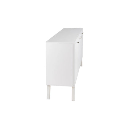 Prepac Milo Mid-Century Modern 4-Door Buffet - 64 W x 32 H x 16 D
