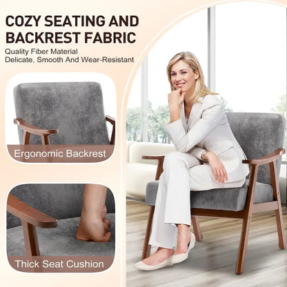 Mid-Century Modern Chair, Living Room Chair