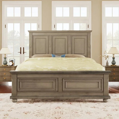 Traditional Town and Country Style Pinewood Vintage Bed Frame